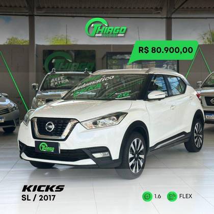 NISSAN KICKS 1.6 16V FLEXSTART SL 4P XTRONIC NISSAN KICKS 1.6 16V FLEXSTART SL 4P XTRONIC
